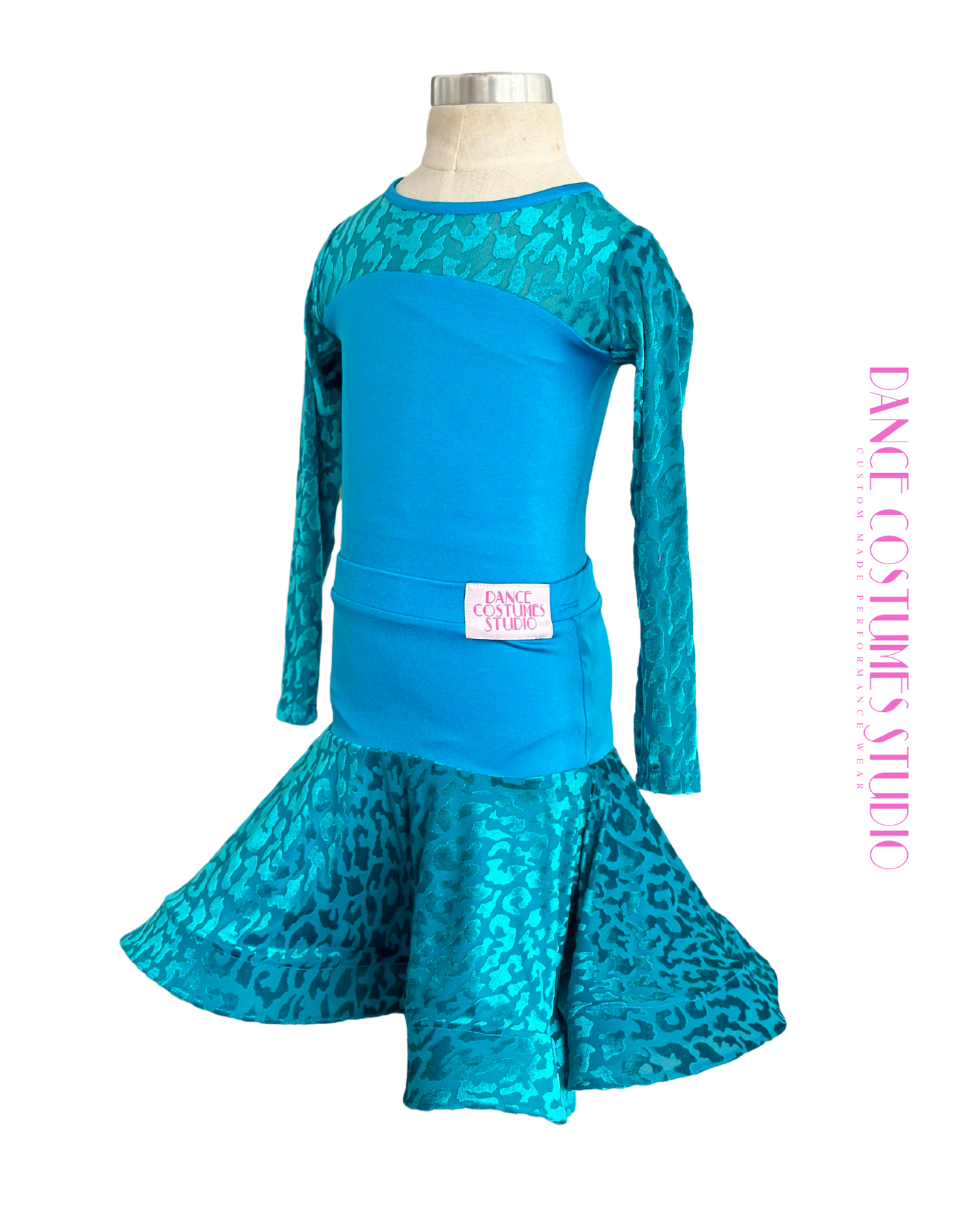 Goar 2-Piece Preteen Ballroom Dance Dress