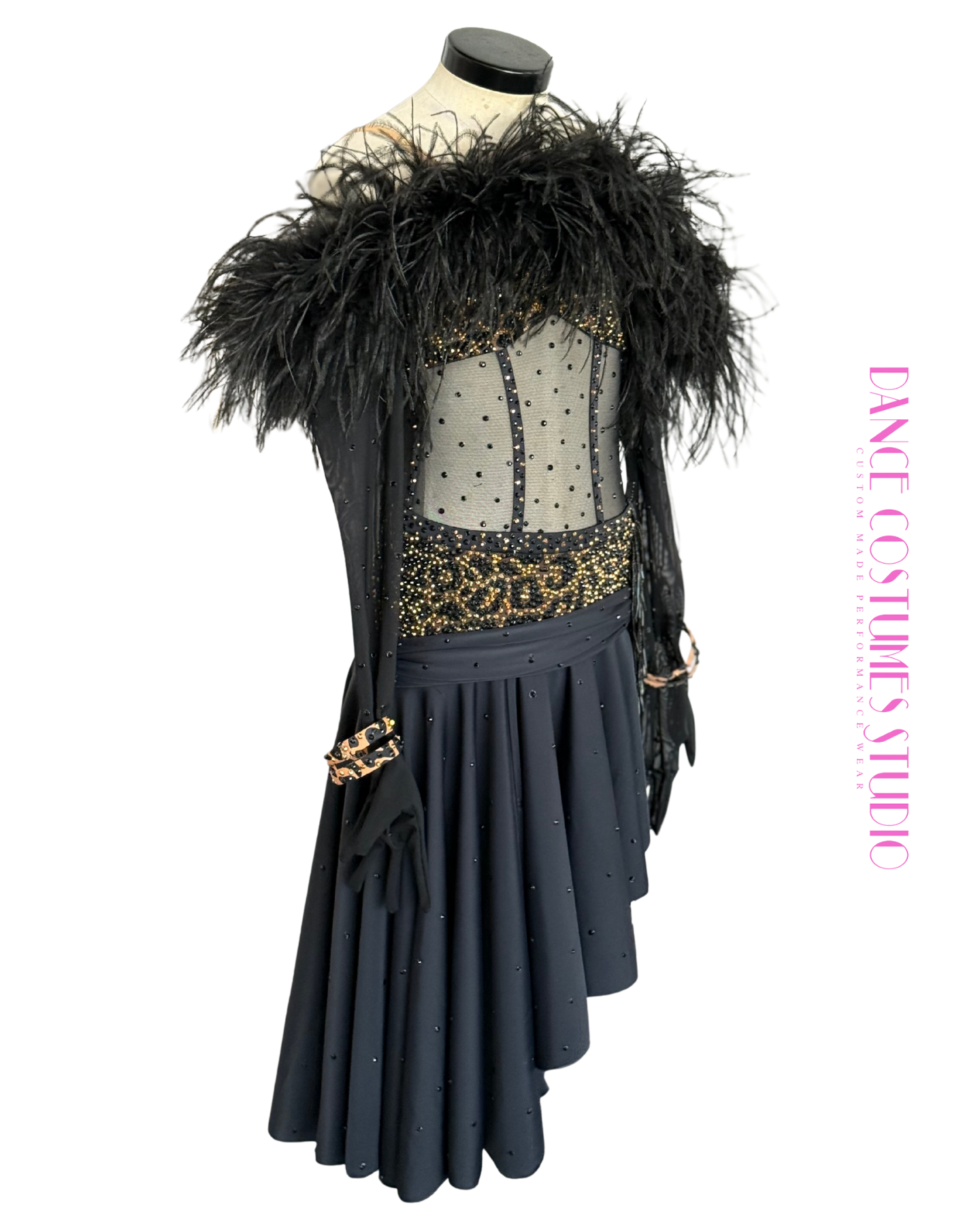 Olivia Jazz Latin Dance Costume