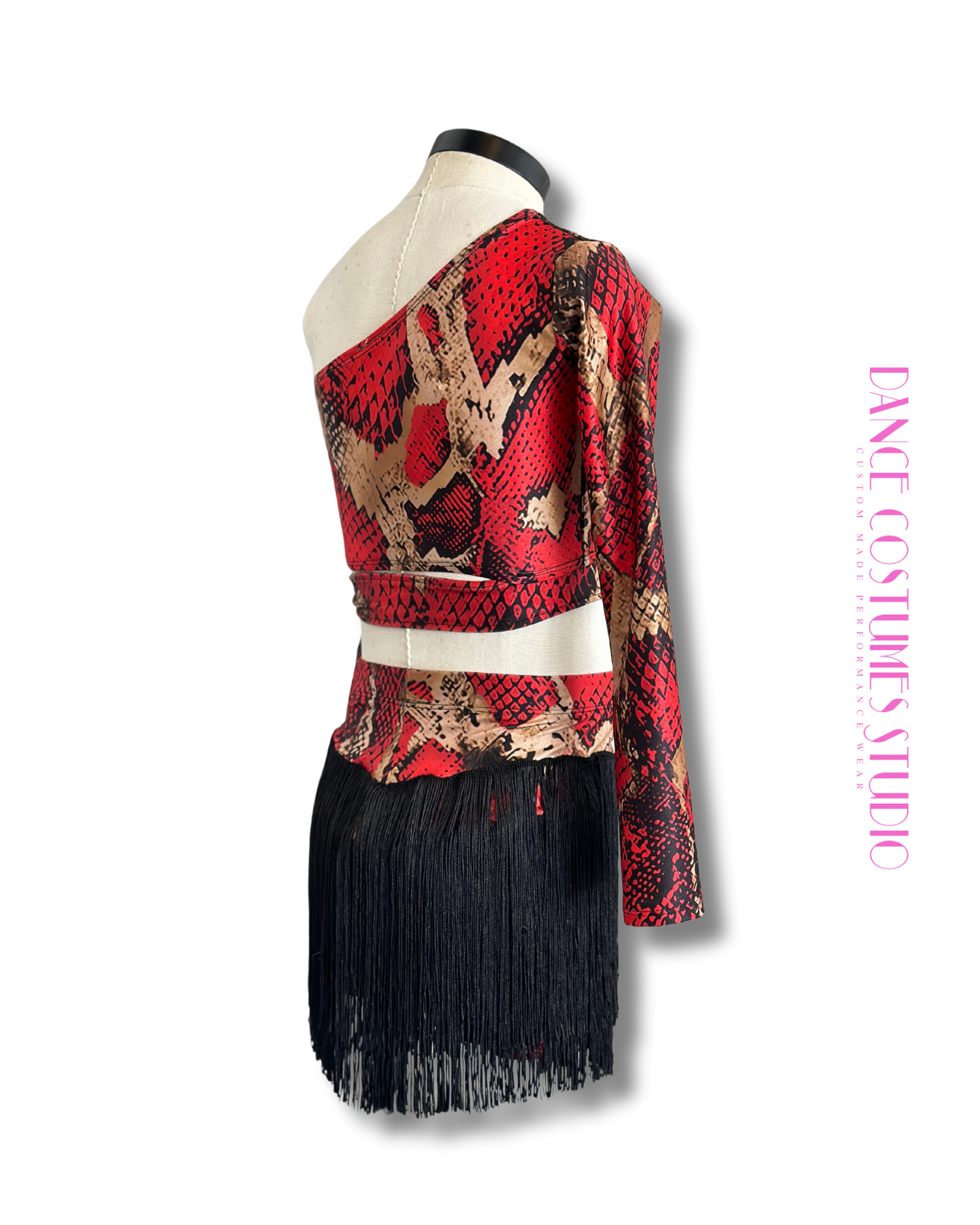 Brenda Mini Fringed Dance Top