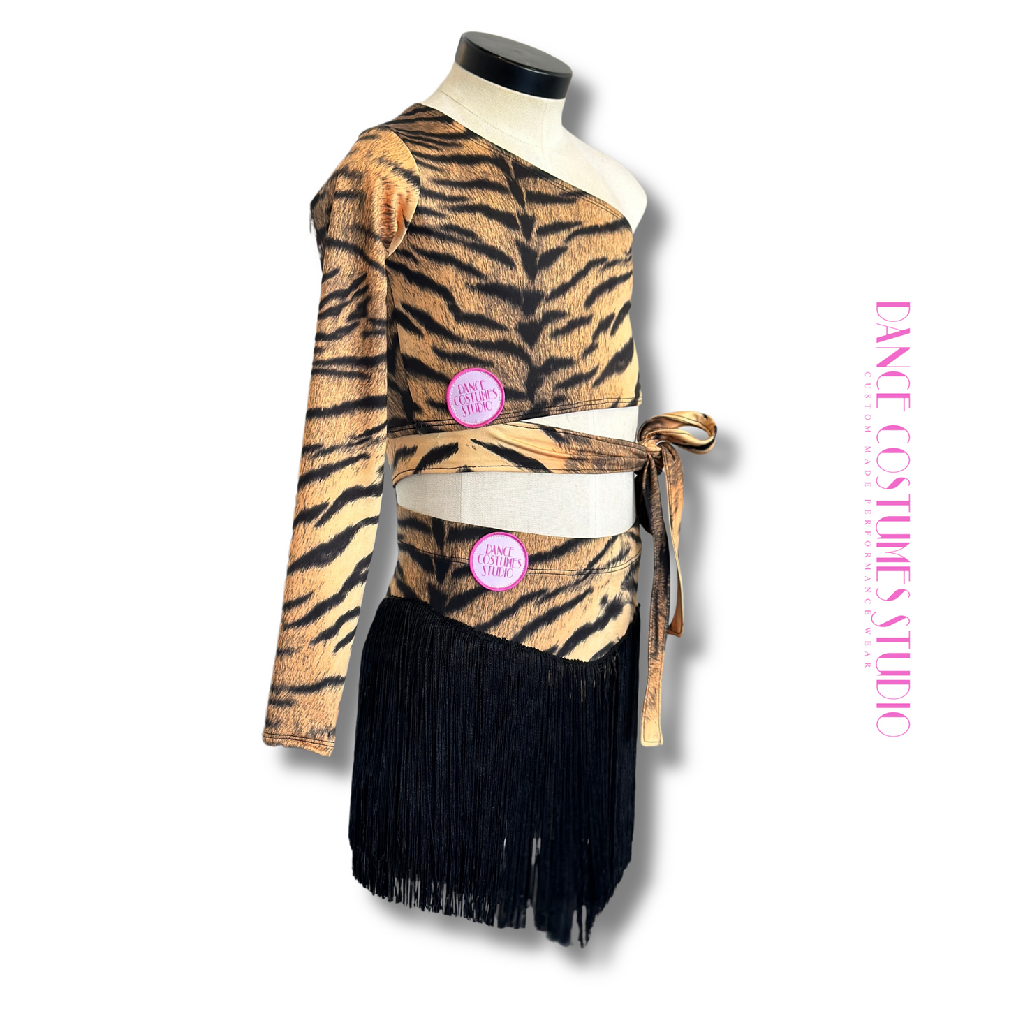 Brin Mini Fringed Dance Skirt