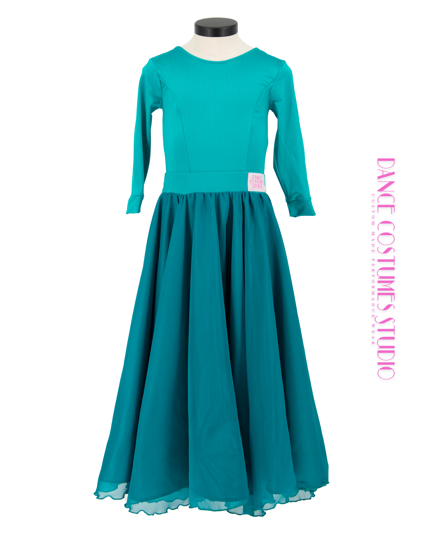 Carolina 3-Piece Pre-Teen Ballroom Competition Dress