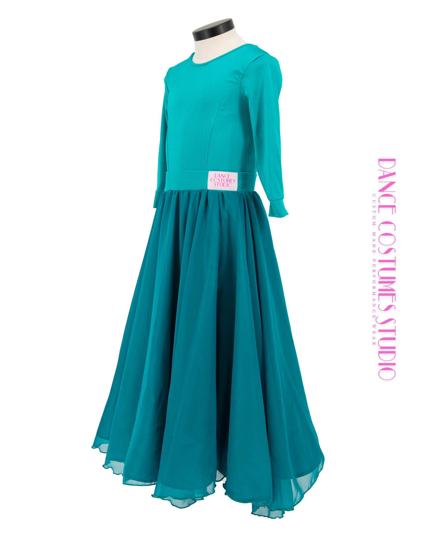 Carolina 3-Piece Pre-Teen Ballroom Competition Dress