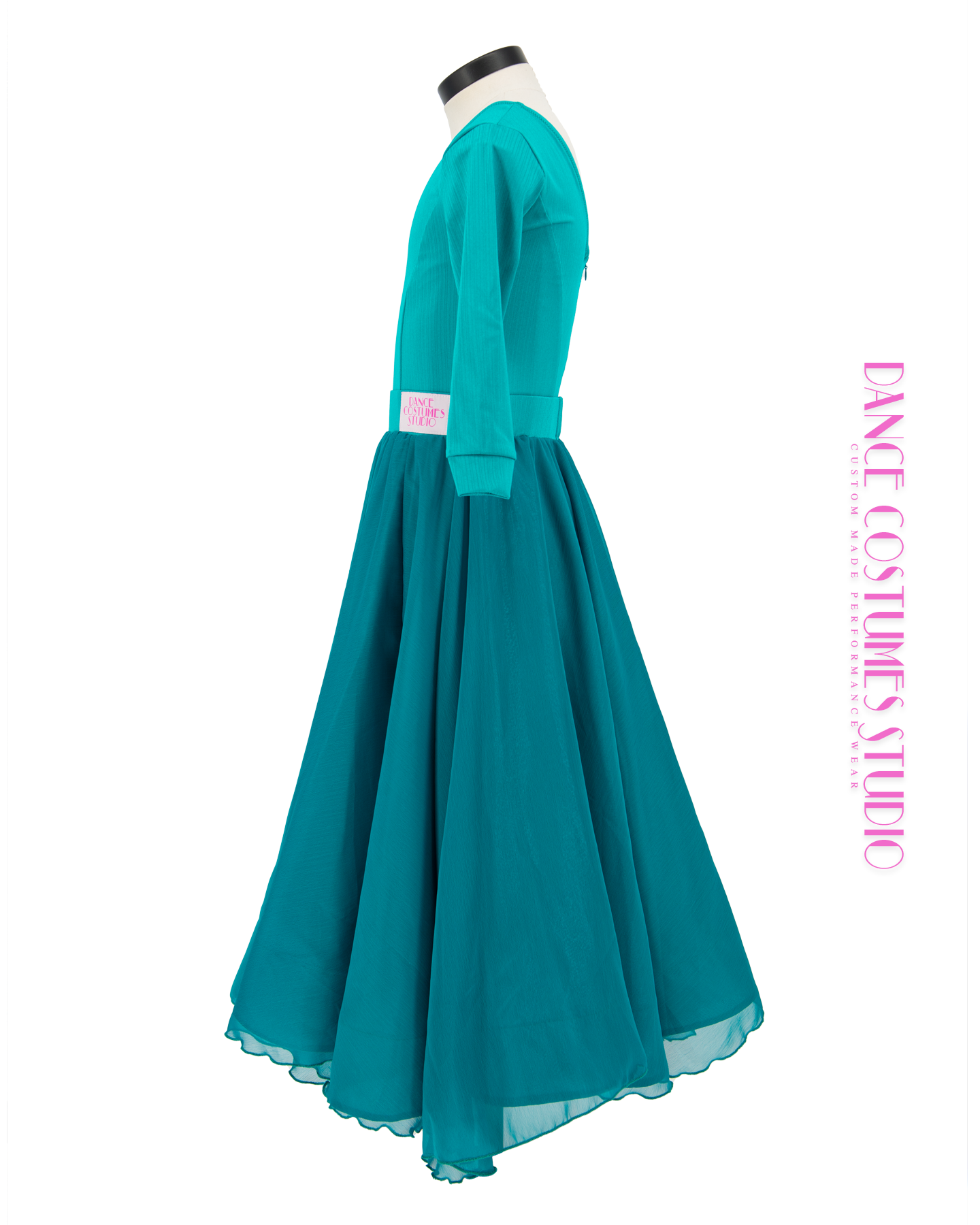 Carolina 3-Piece Pre-Teen Ballroom Competition Dress