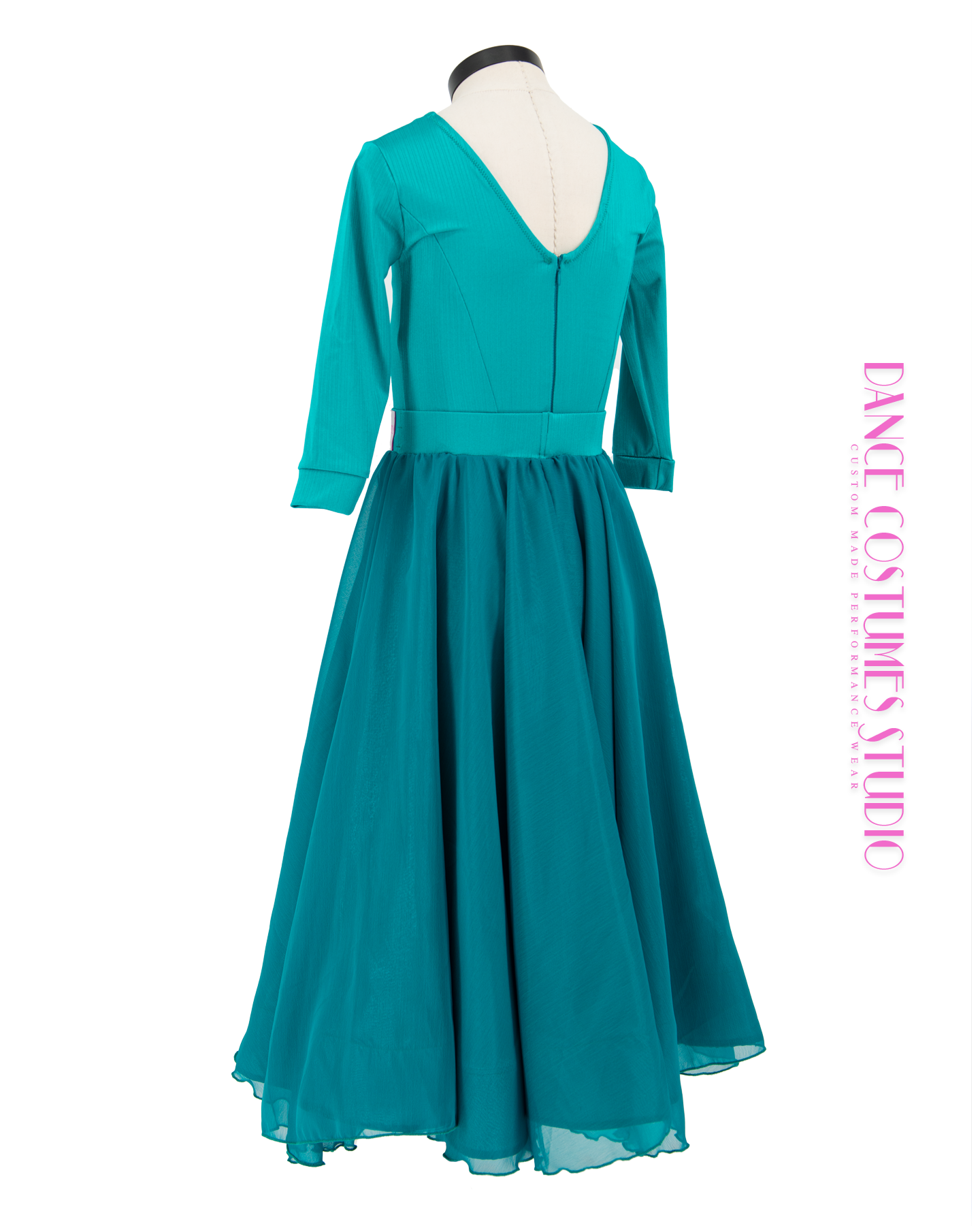 Carolina 3-Piece Pre-Teen Ballroom Competition Dress