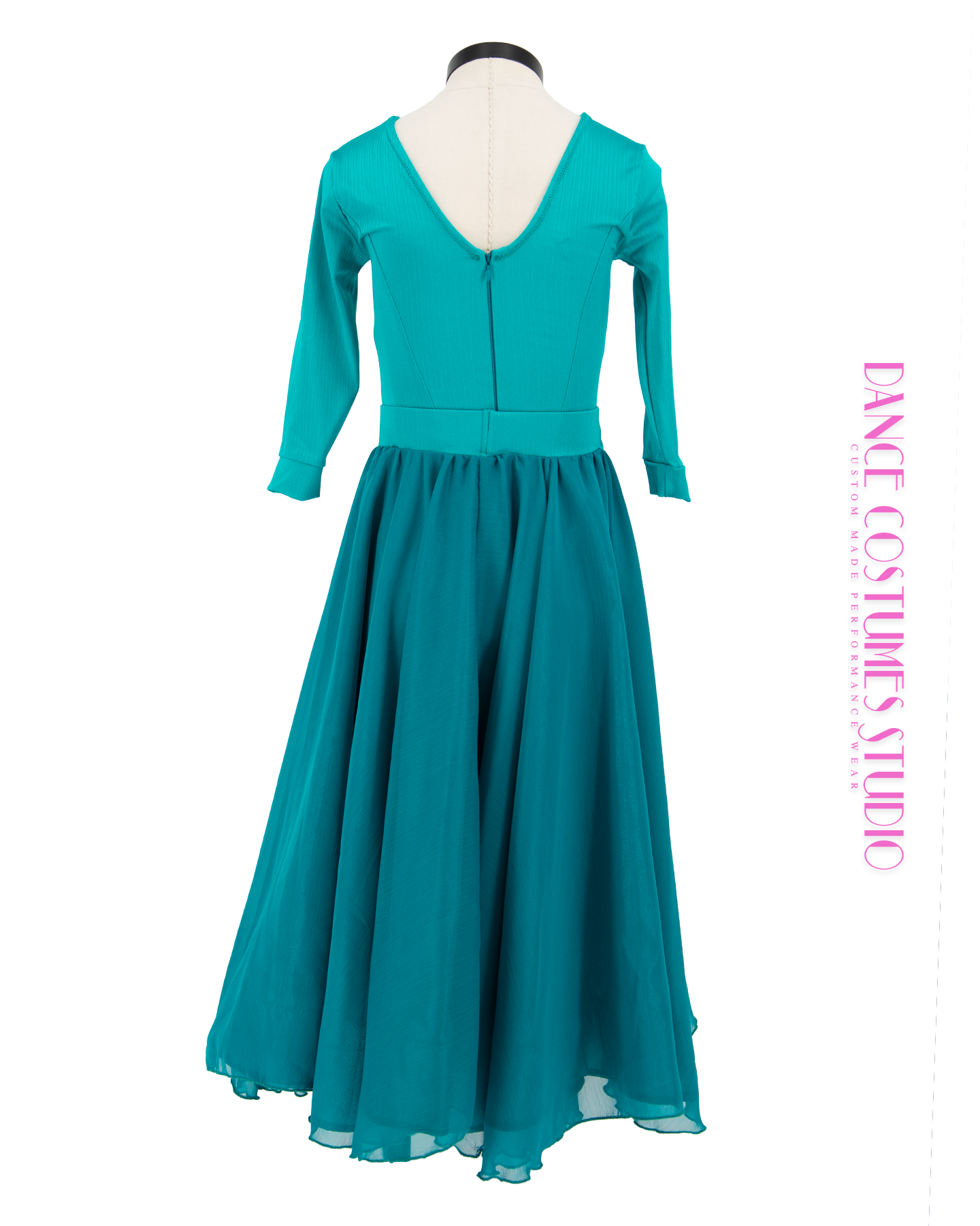 Carolina 3-Piece Pre-Teen Ballroom Competition Dress