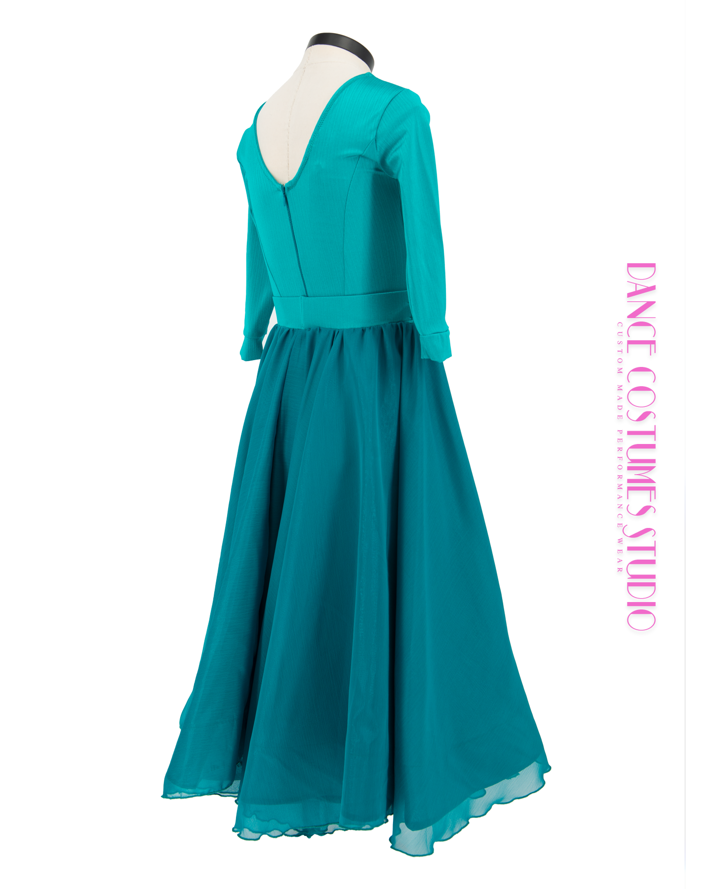 Carolina 3-Piece Pre-Teen Ballroom Competition Dress