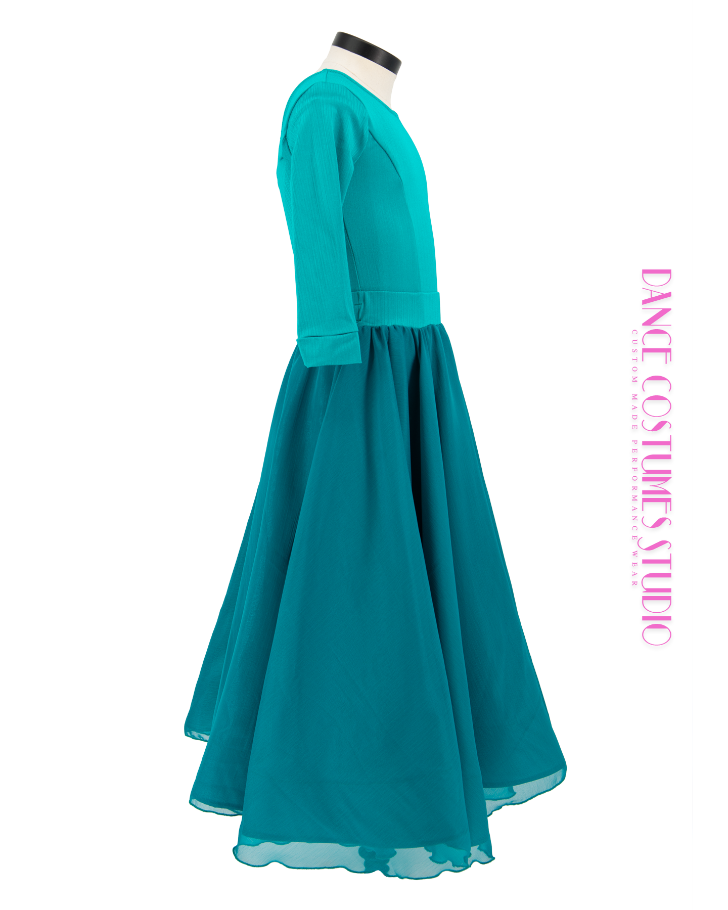 Carolina 3-Piece Pre-Teen Ballroom Competition Dress