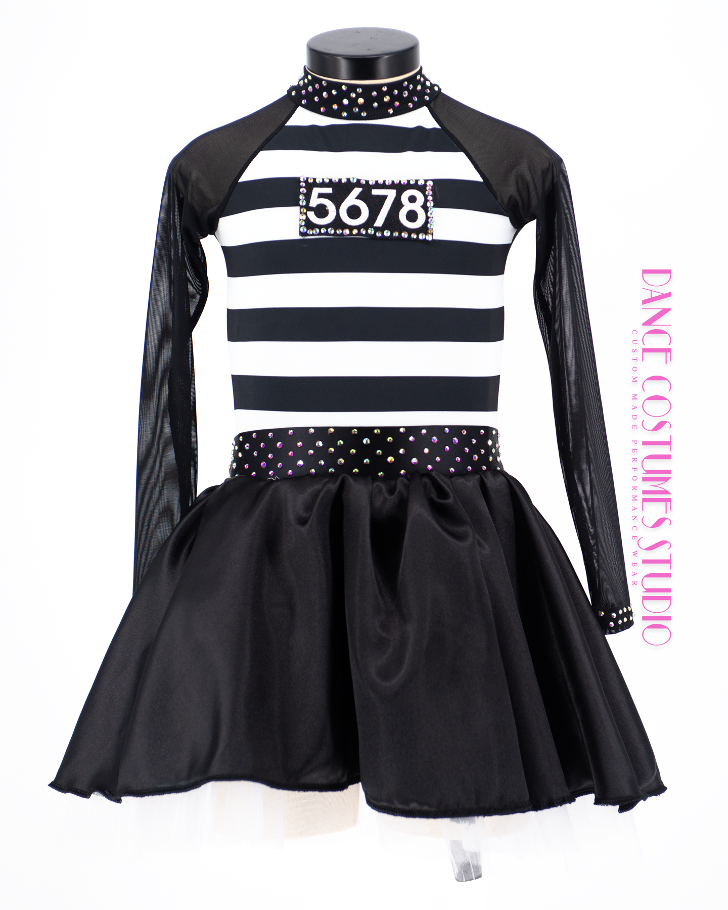 Jailhouse rock Theme Dance Costume