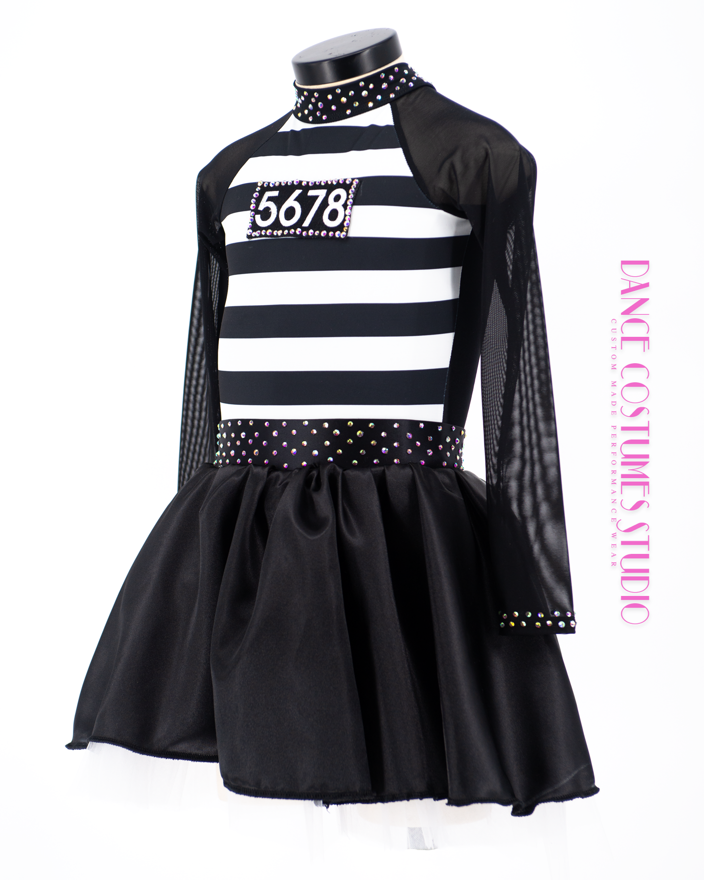 Jailhouse rock Theme Dance Costume