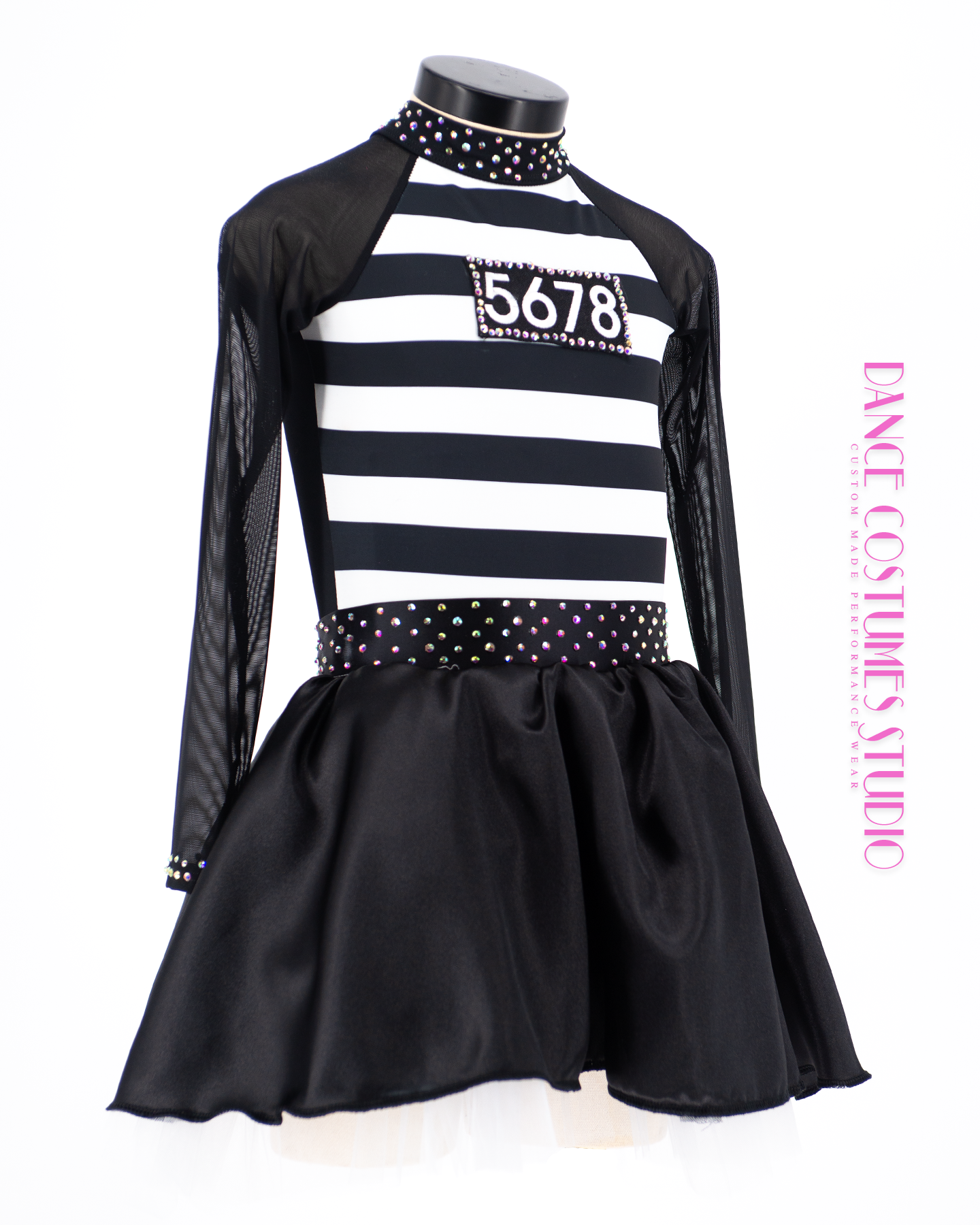Jailhouse rock Theme Dance Costume
