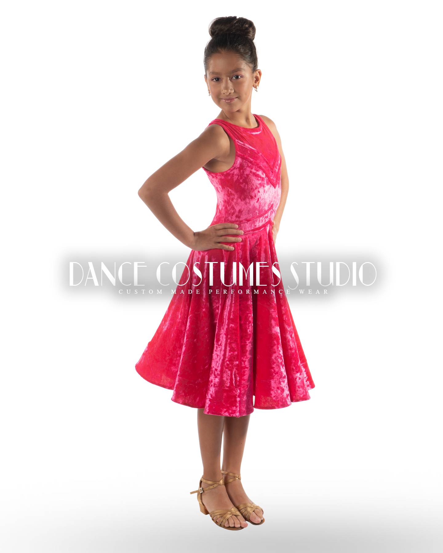 Gal Pre-Teen Ballroom Competition Dress