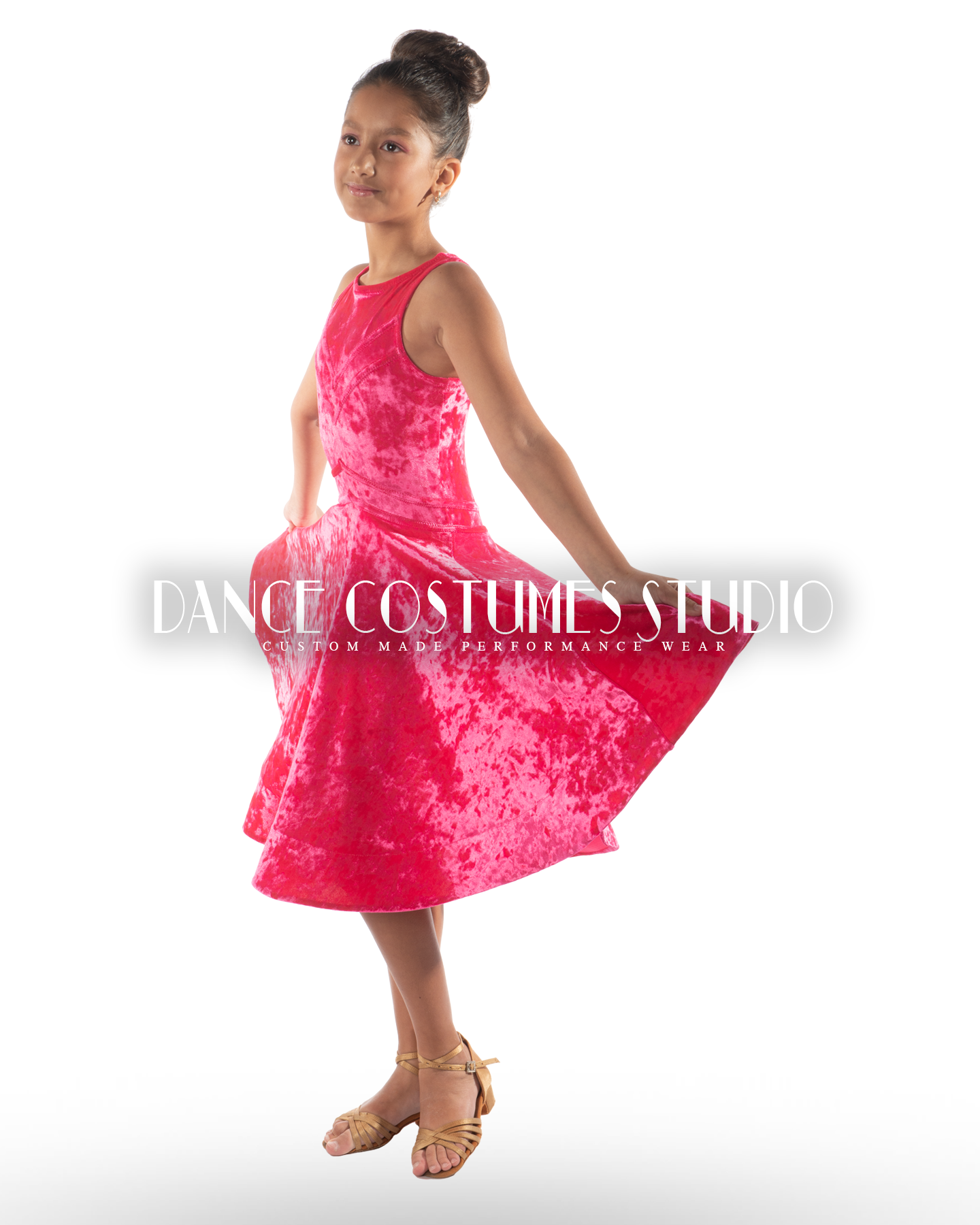 Gal Pre-Teen Ballroom Competition Dress