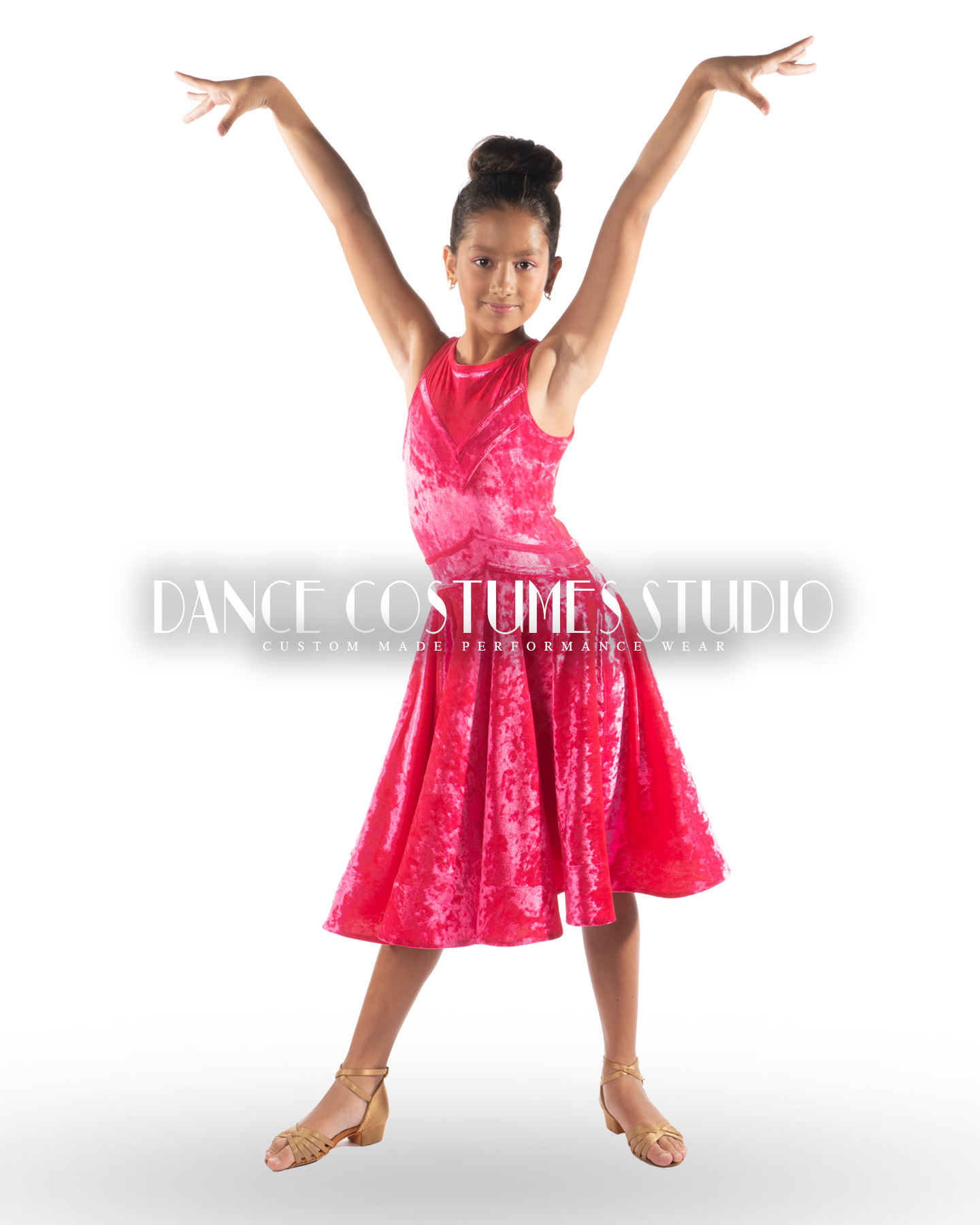 Gal Pre-Teen Ballroom Competition Dress