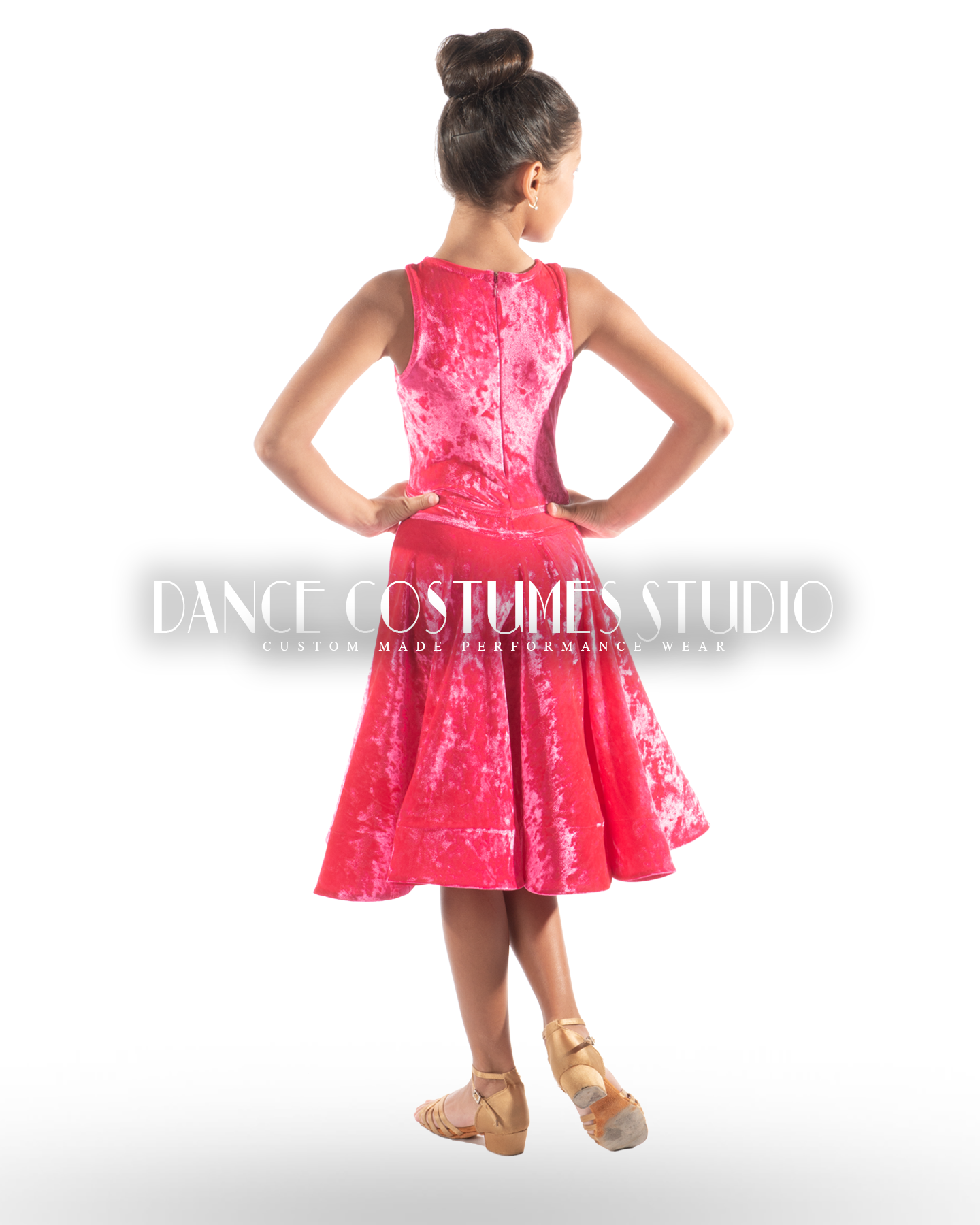 Gal Pre-Teen Ballroom Competition Dress