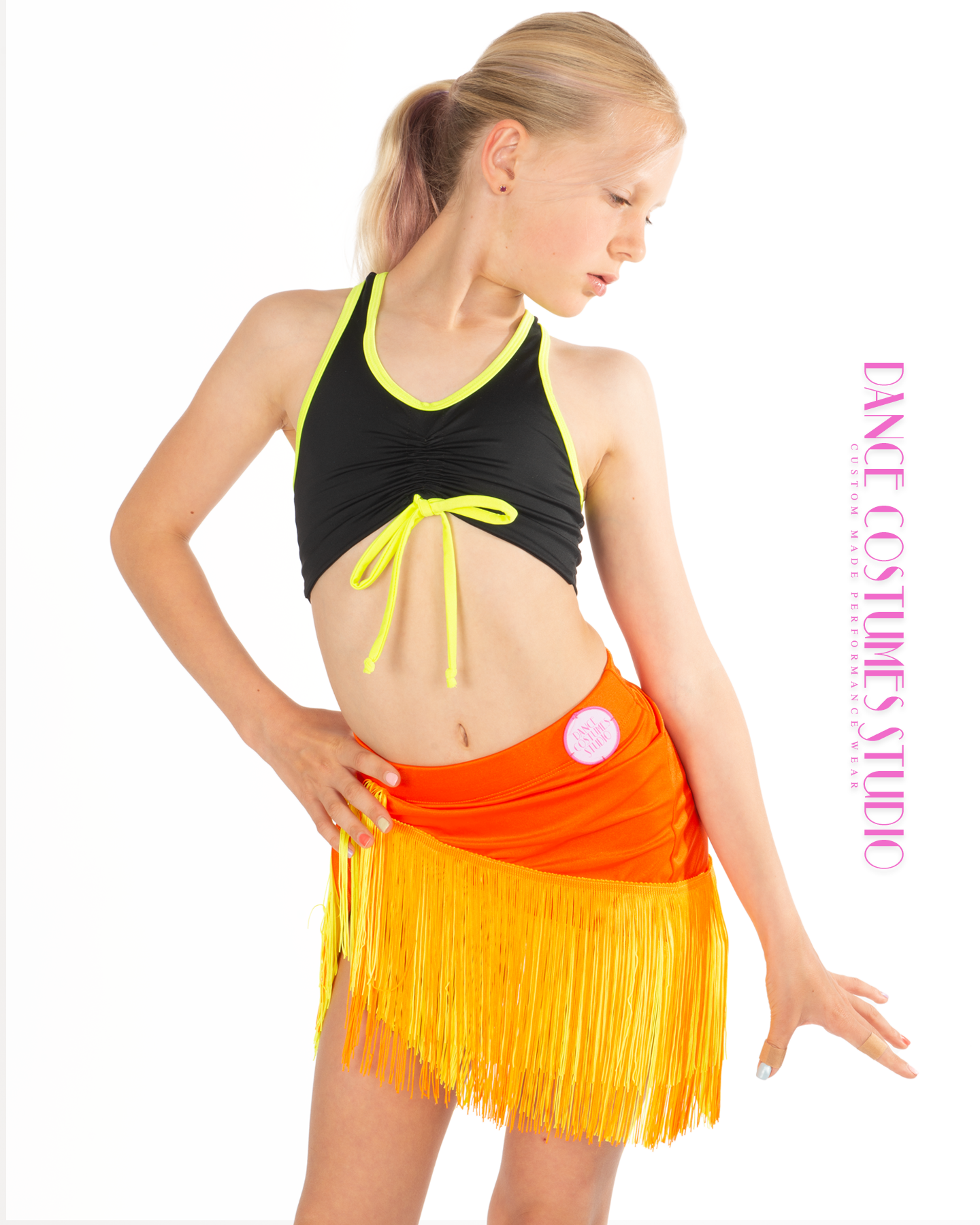 Stella Strappy Dance Crop Top