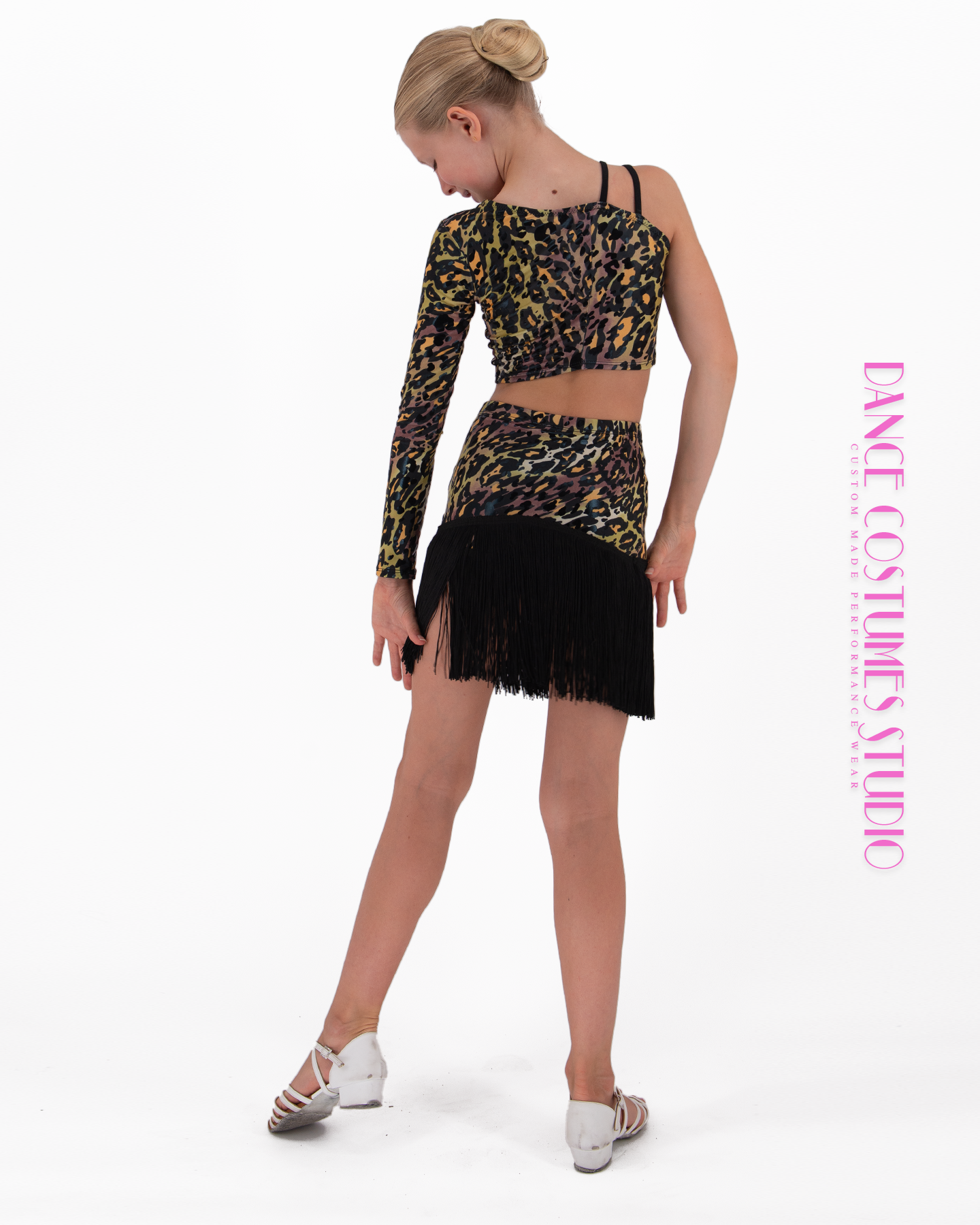 Yelena One Sleeve Dance Top