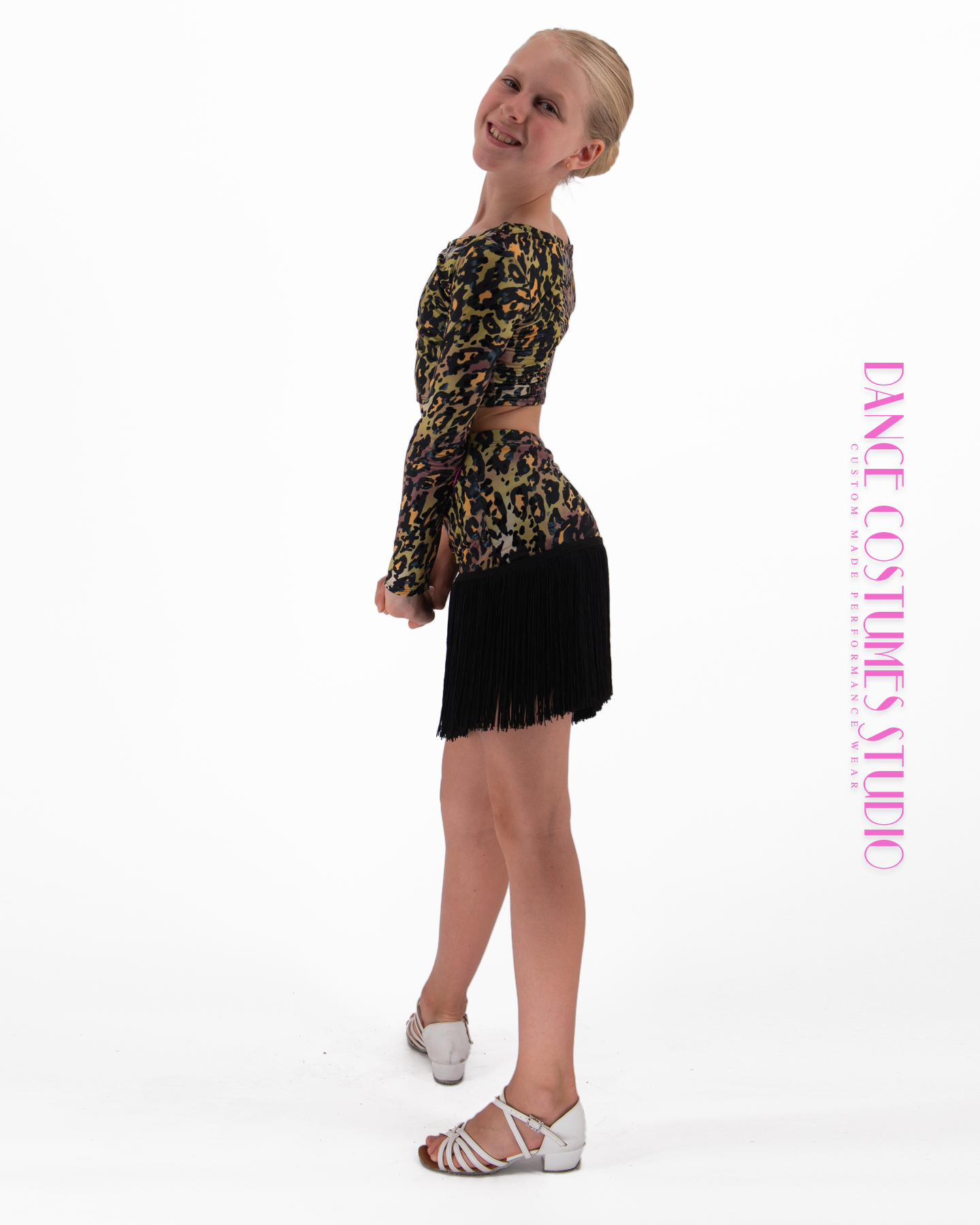 Yelena One Sleeve Dance Top