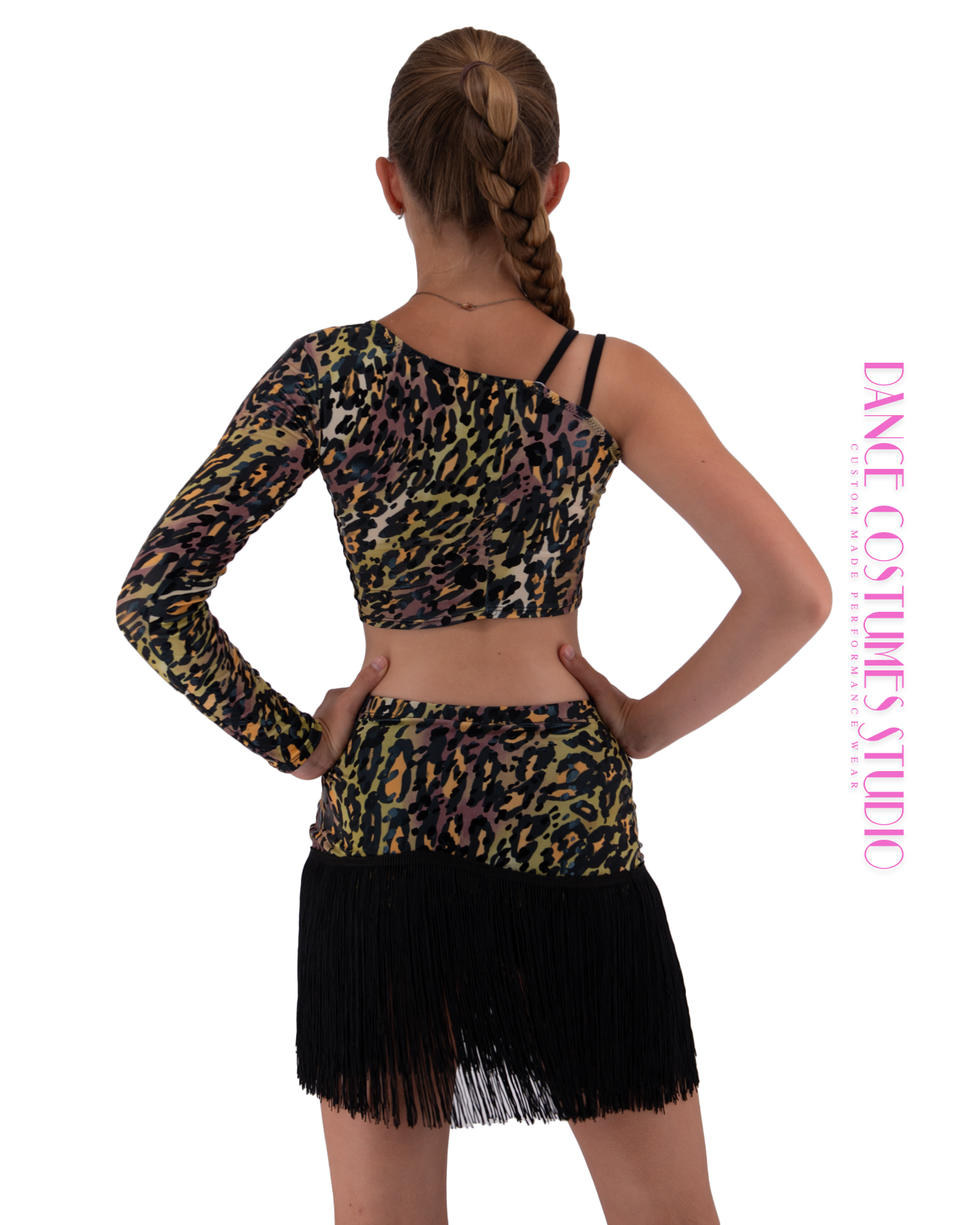 Yelena One Sleeve Dance Top