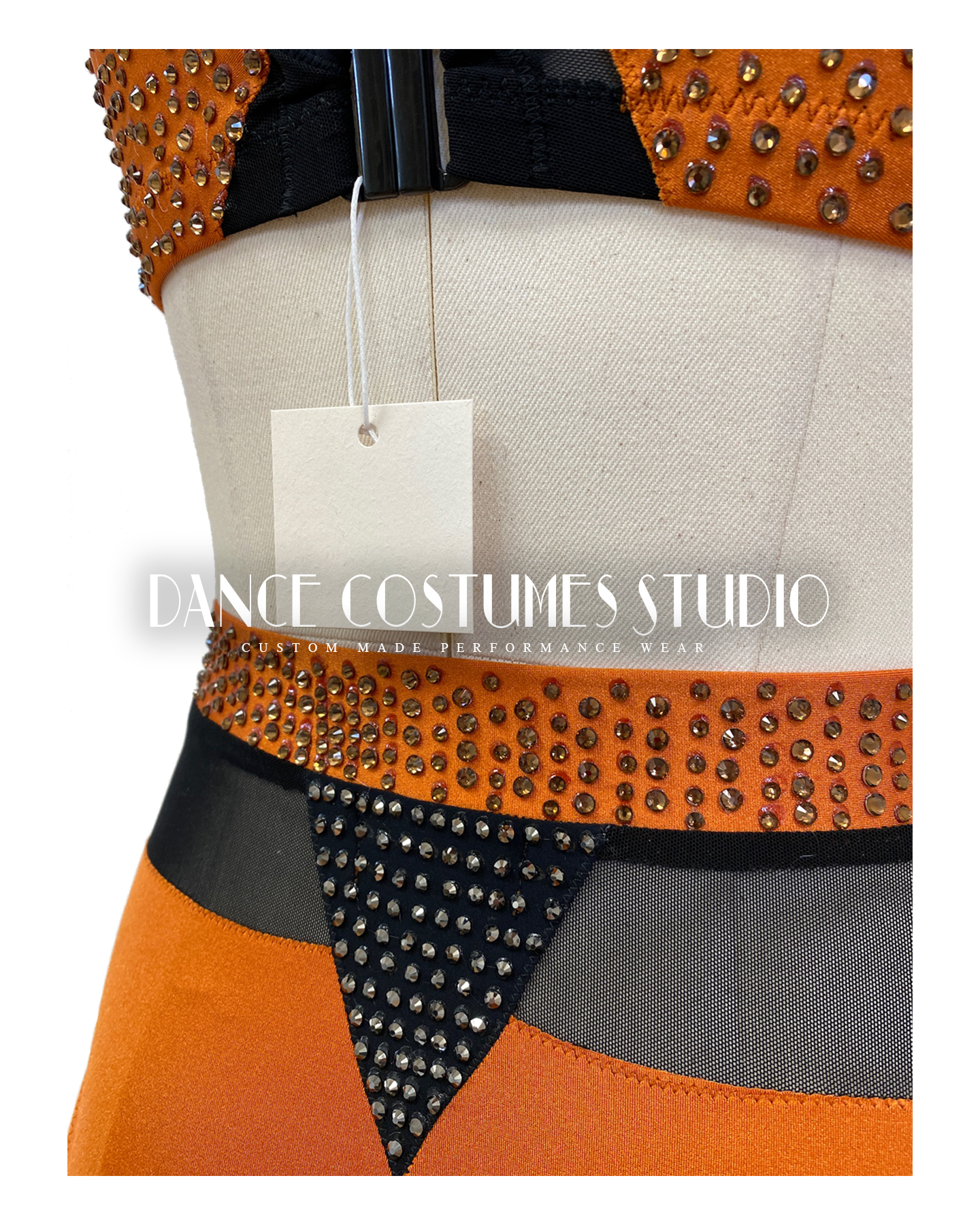 Custom dance costume two piece