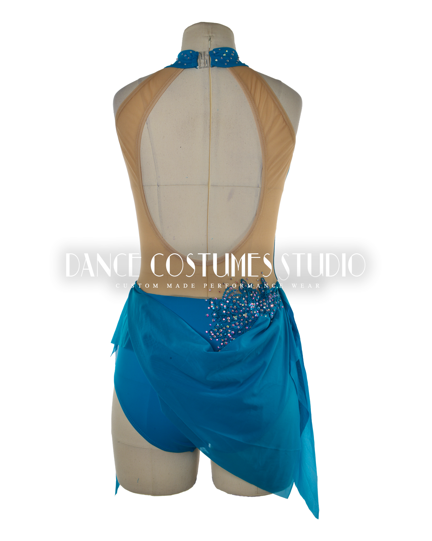 Turquoise Dreams Dance Costume