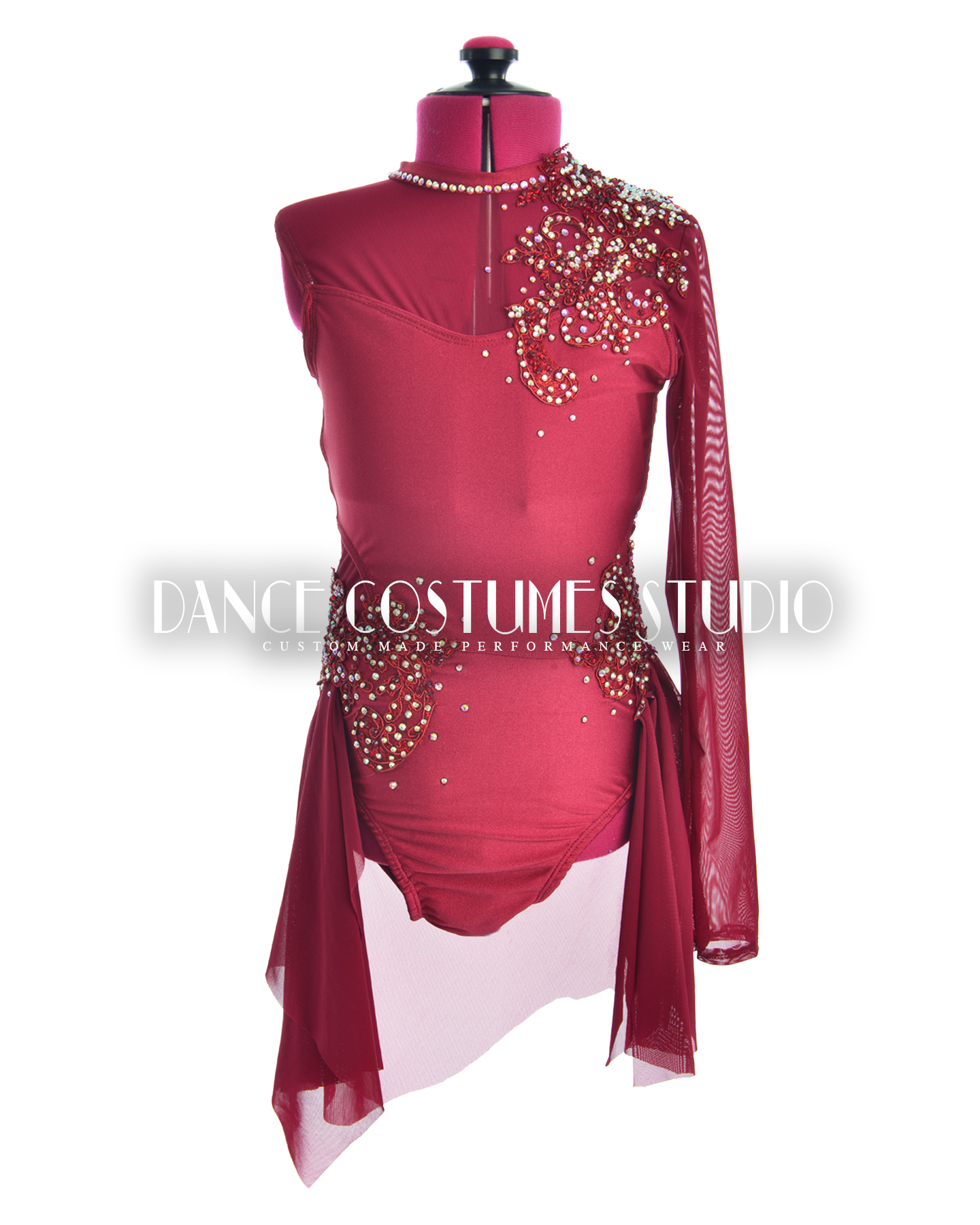 red party dress near me Alexandra Sequin Lyrical Dress