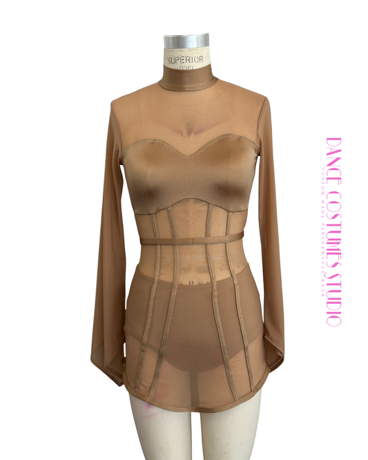 Ginger Lyrical Dance Costume