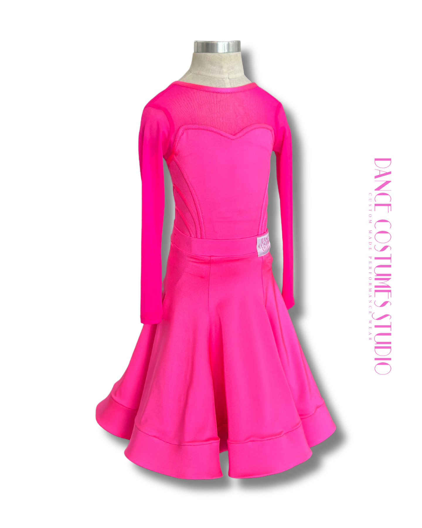 Rinea 3-Piece Preteen Ballroom Dance Dress