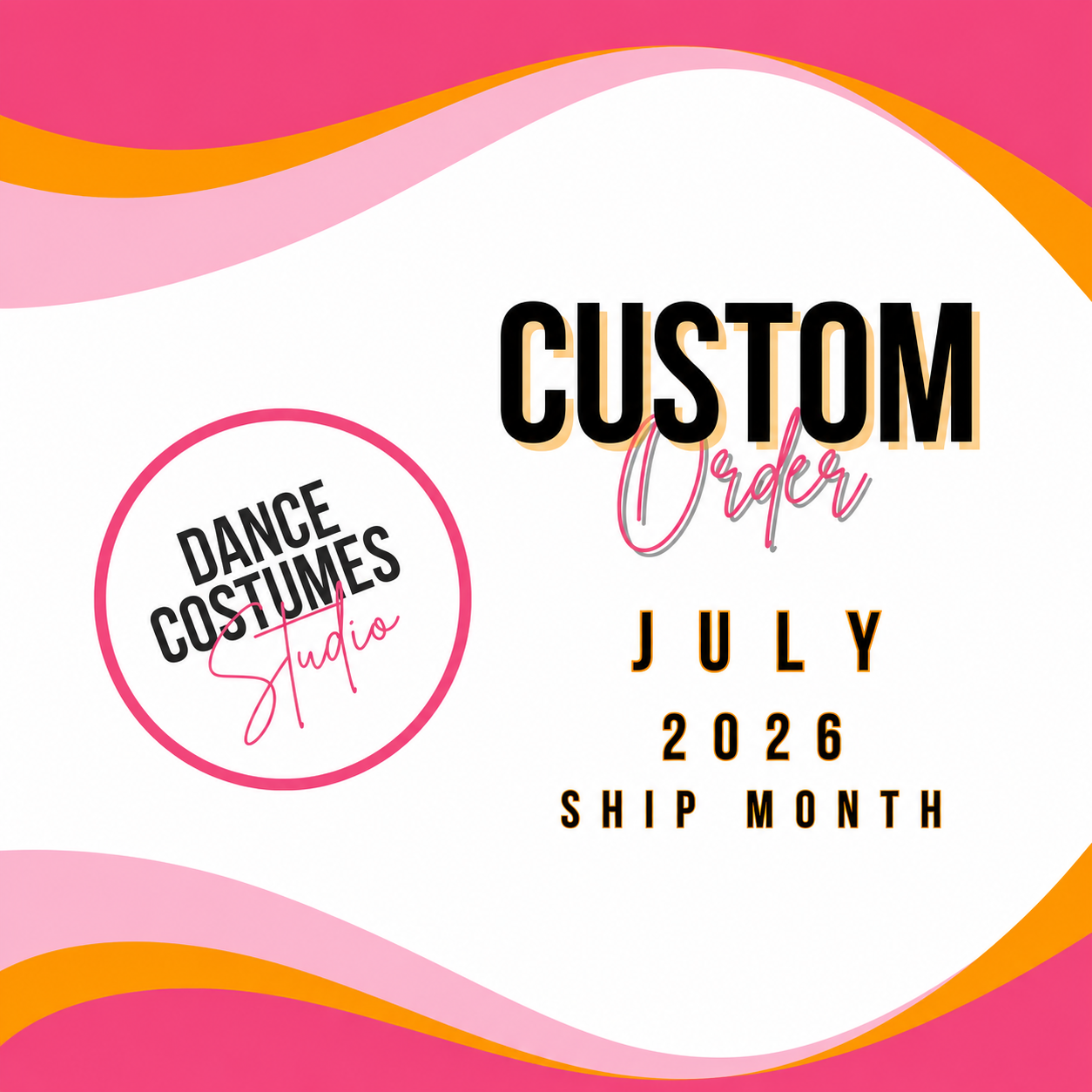 Custom Order Bookings