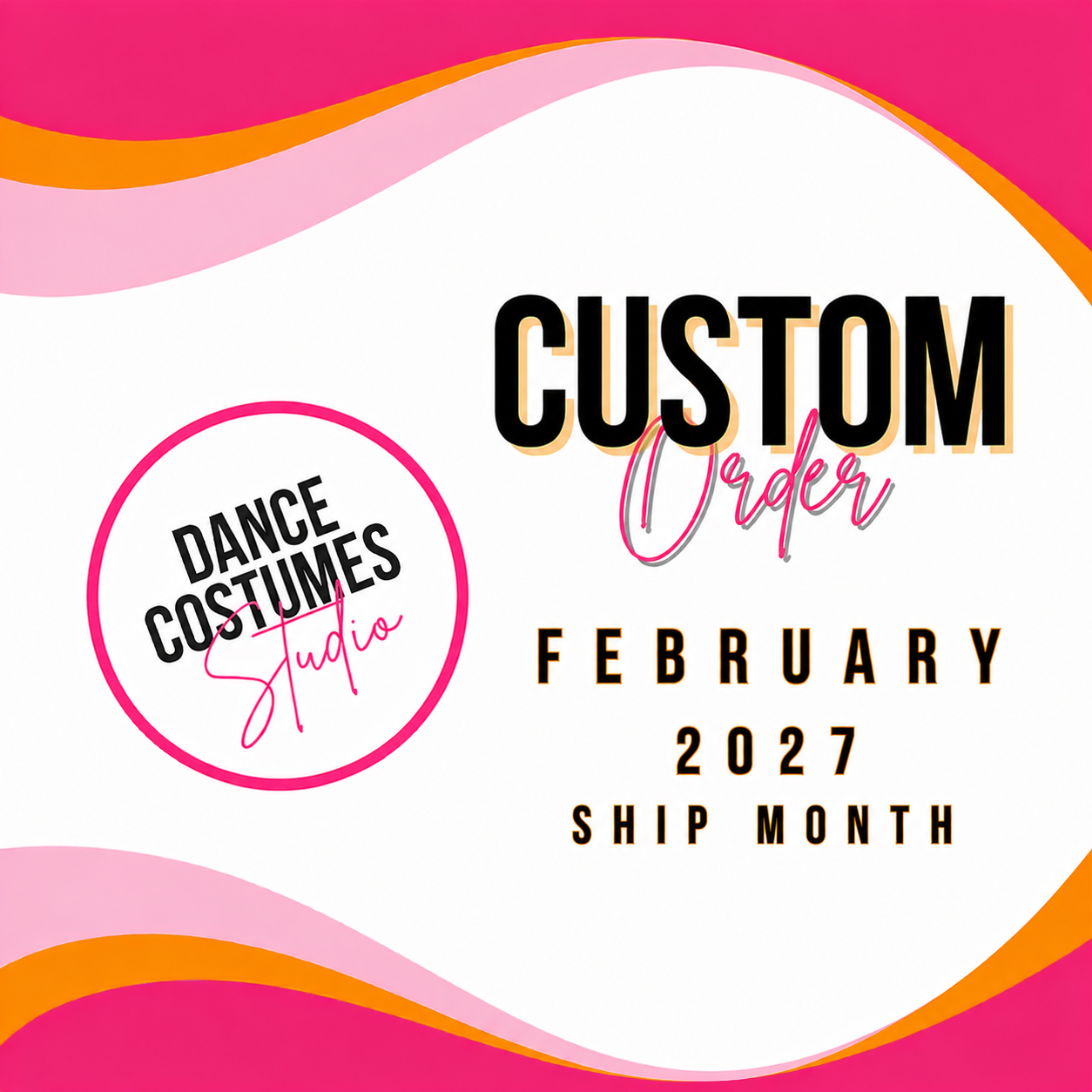 Custom Order Bookings
