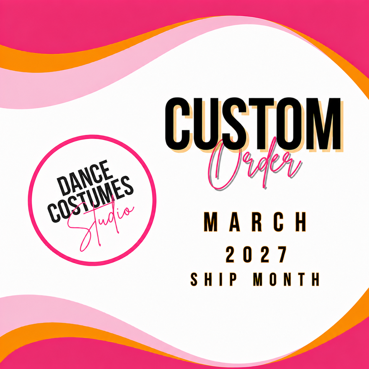 Custom Order Bookings