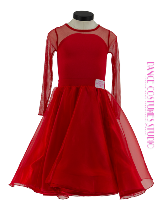Maddy Ballroom Preteen Competition Dress