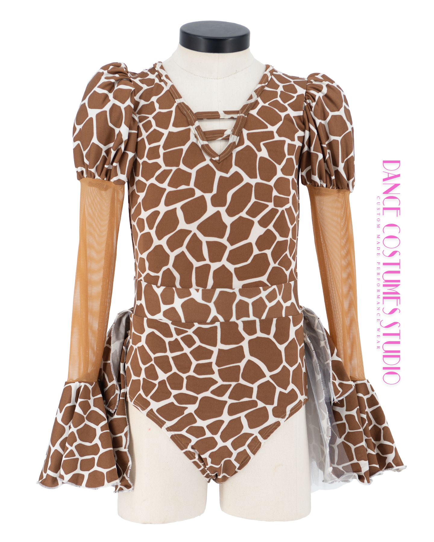 Giraffe Theme Lyrical Dance Costume