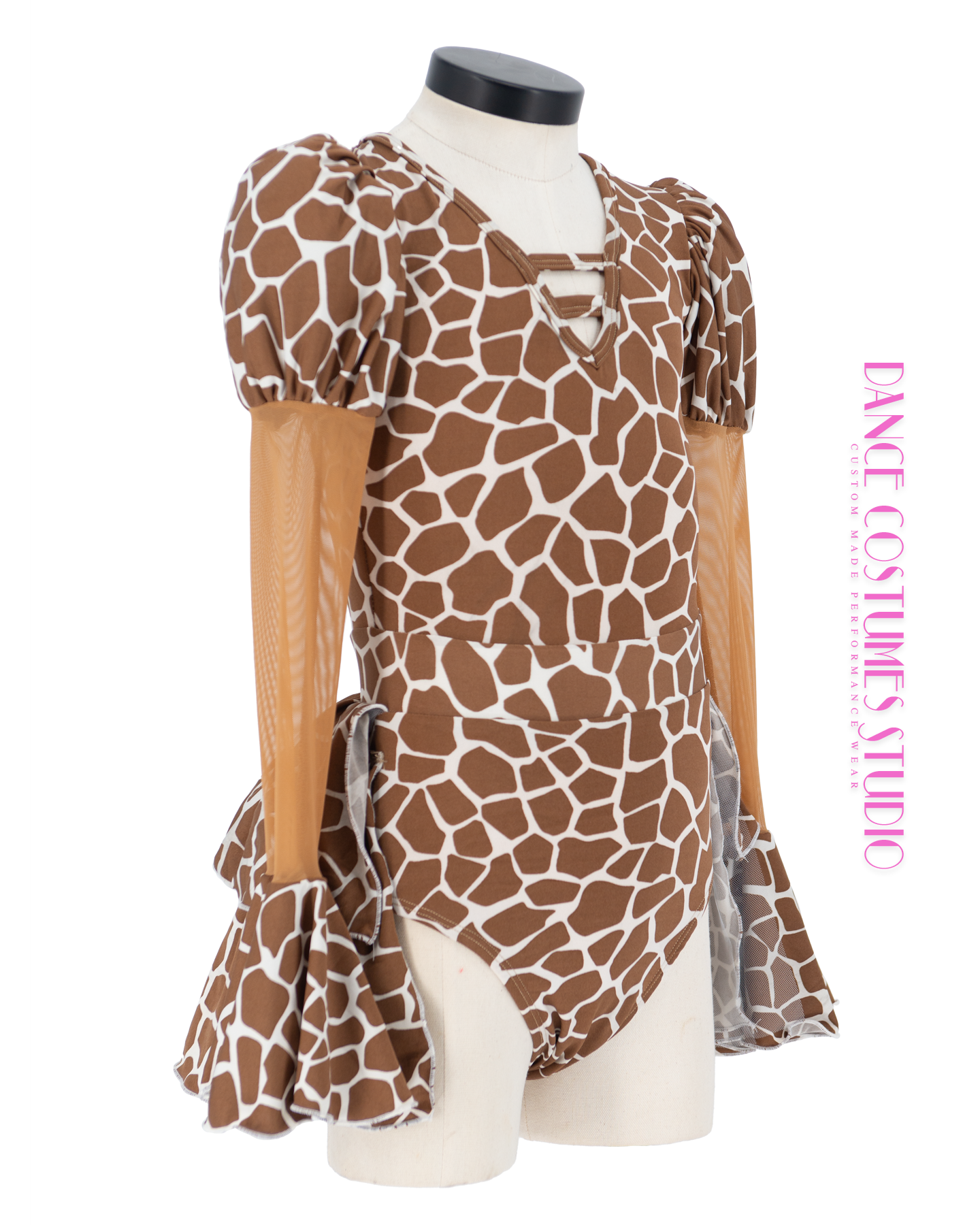 Giraffe Theme Lyrical Dance Costume