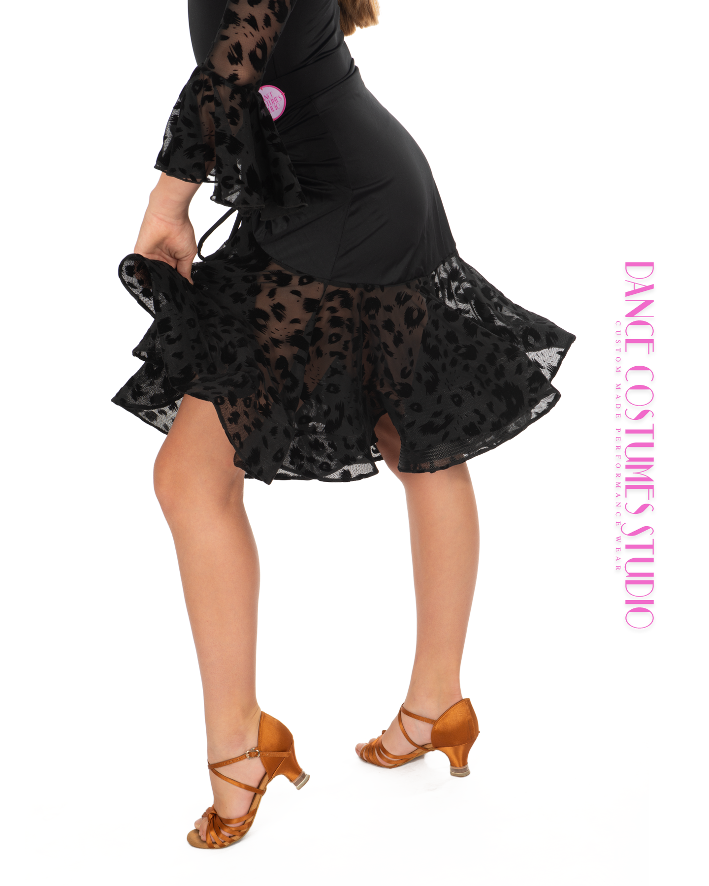 Rita Drawstring Dance Skirt - Pink