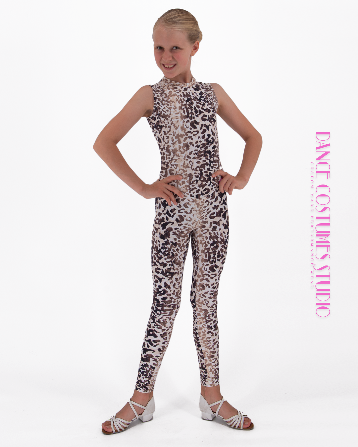 Eileen Cheetah Dance Unitard