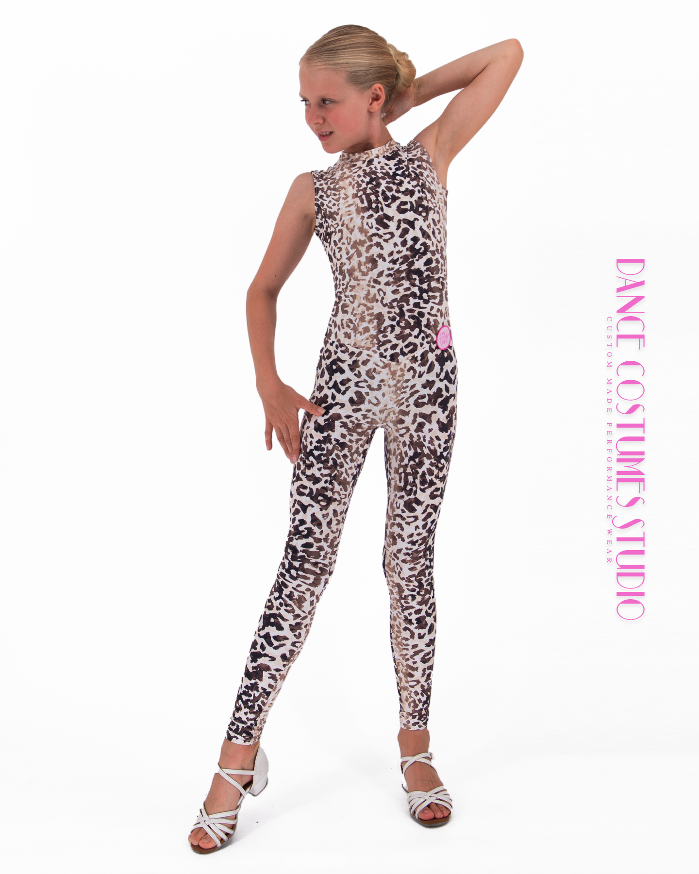 Eileen Cheetah Dance Unitard