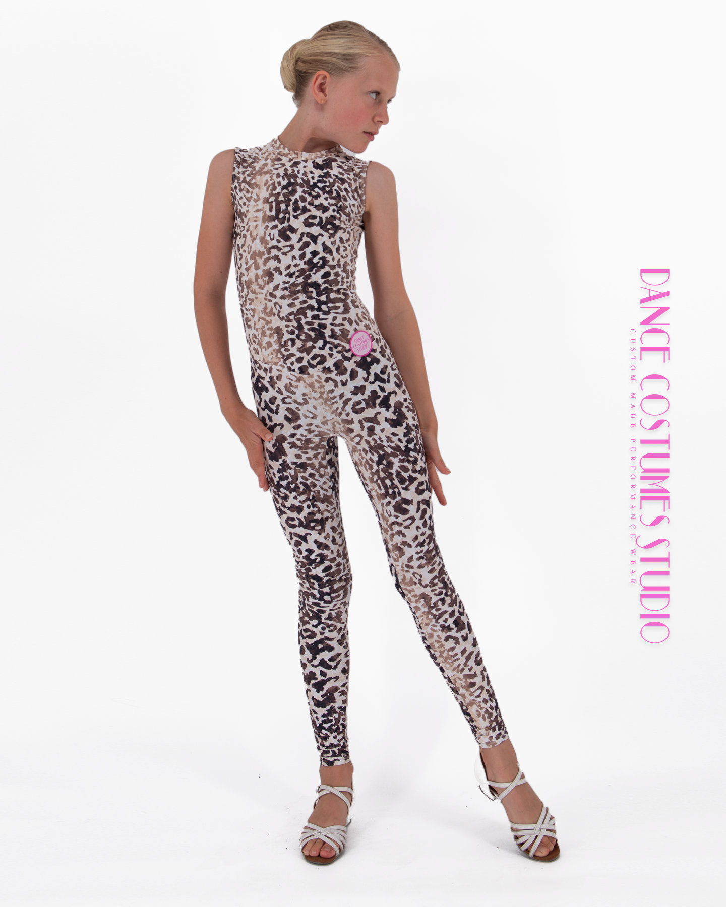 Eileen Cheetah Dance Unitard