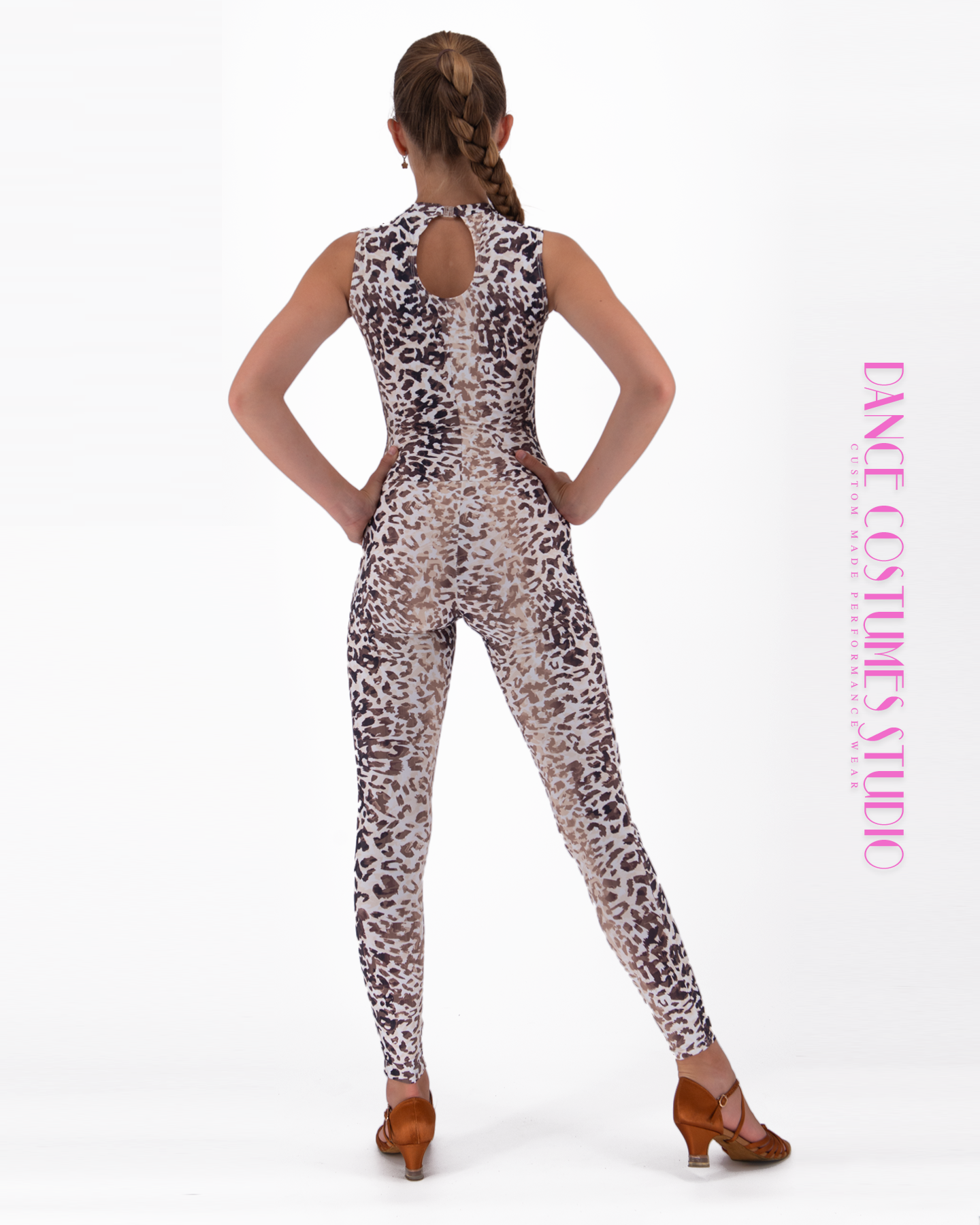 Eileen Cheetah Dance Unitard