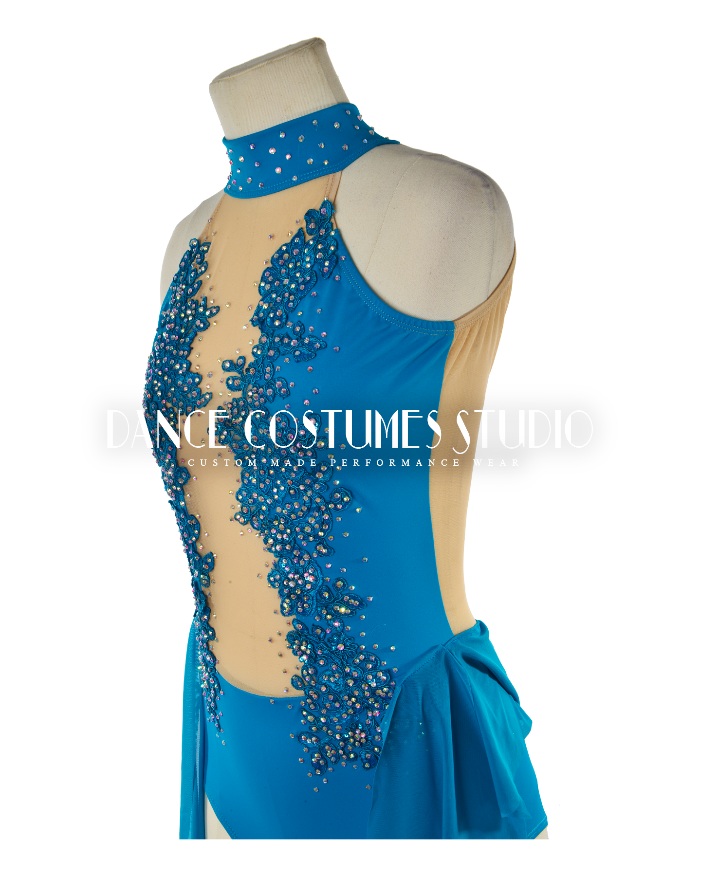 Turquoise Dreams Dance Costume