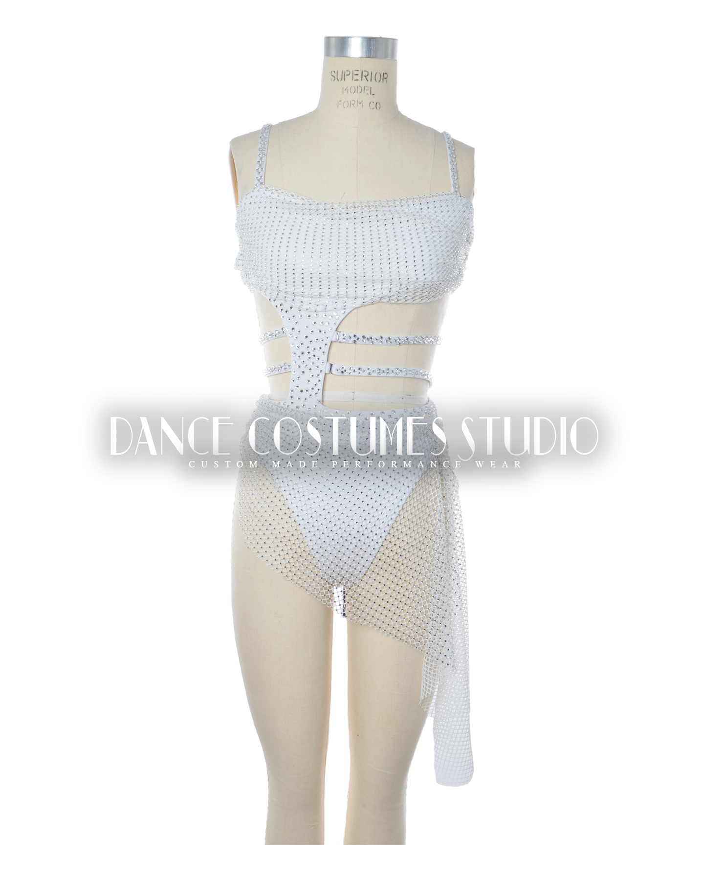 White Diamonds Lyrical Dance Costume